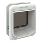 Cat Mate - Microchip-Activated Cat Door - White - product gallery photograph 2