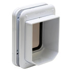 Cat Mate - Microchip-Activated Cat Door - White - product gallery photograph 4