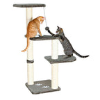 Trixie Multi-Level Cat Scratching Post & Activity Centre - Platinum Grey - additional product photo 2