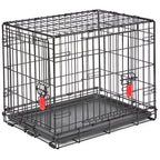 KONG - Foldable Two-Door Dog Crate - Small - product gallery photograph 1
