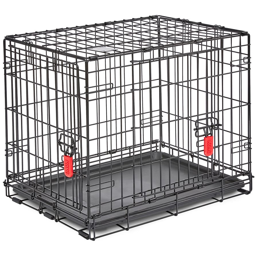 KONG - Foldable Two-Door Dog Crate - Small - product gallery photograph 1