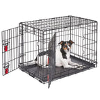 KONG - Foldable Two-Door Dog Crate - Medium - product gallery photograph 2