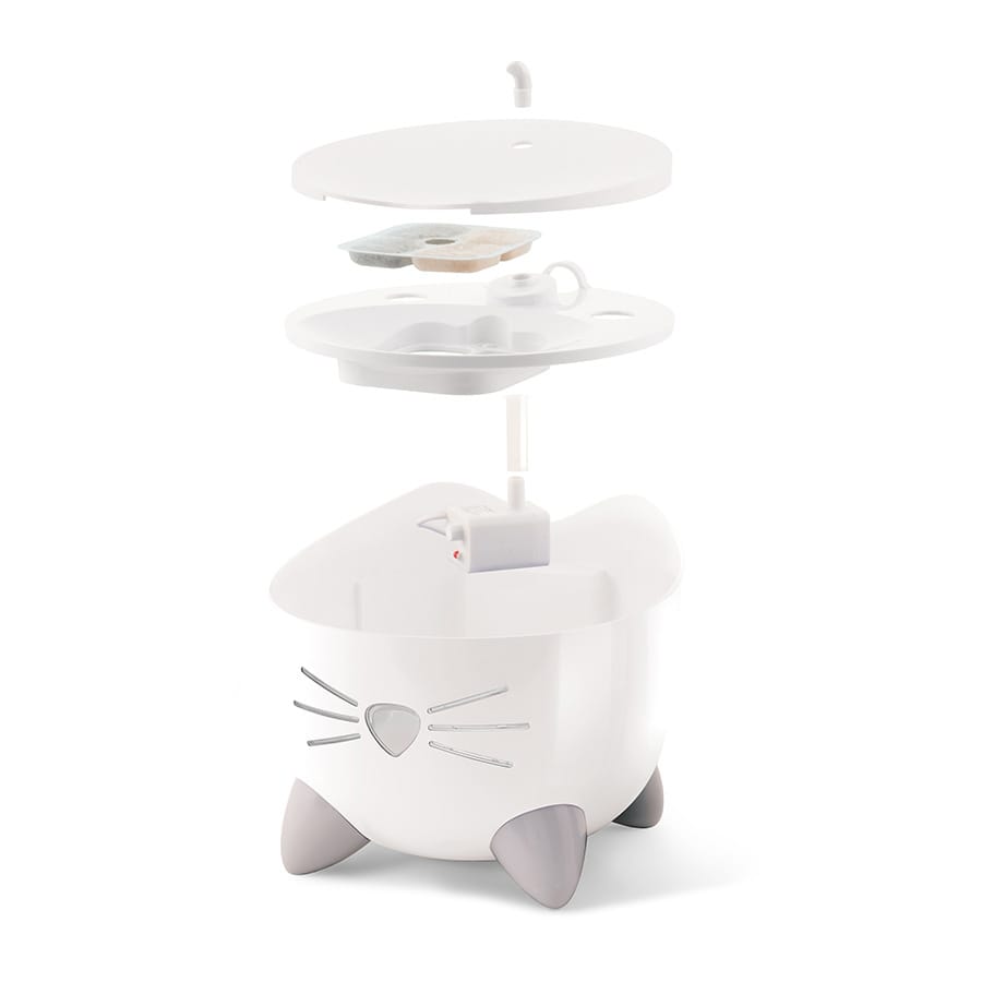 Catit Cat Drinking Water Fountain - White, 2.5L - additional product photo 5