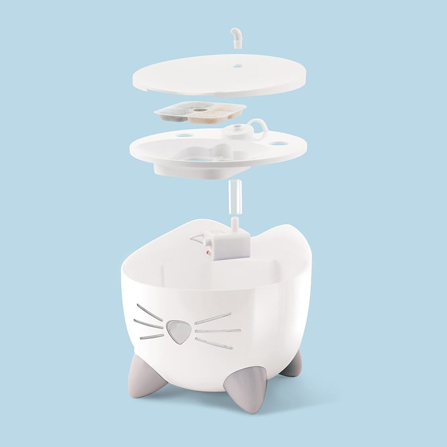 Catit Cat Drinking Water Fountain - White, 2.5L - additional product photo 8