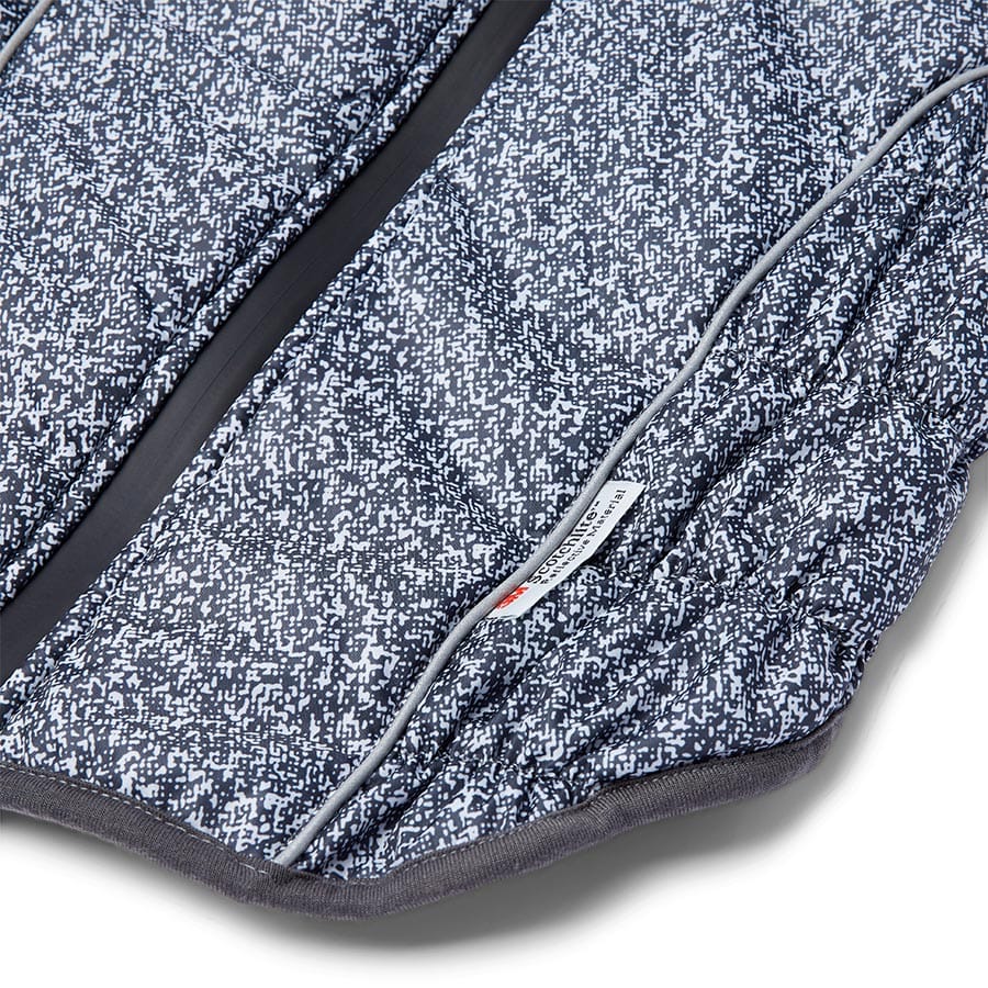 3 Peaks Insulated Bomber Dog Coat - Black Marl - additional product photo 11