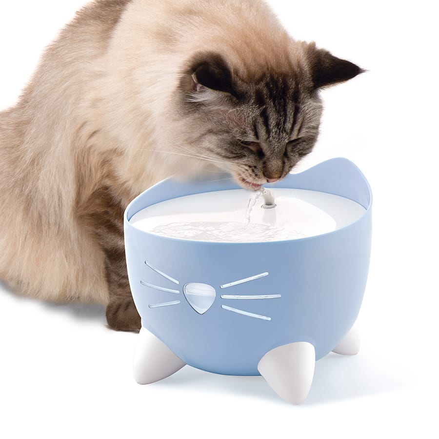 Catit - Filtered Cat Drinking Fountain - Blue, 2.5L - product gallery photograph 1