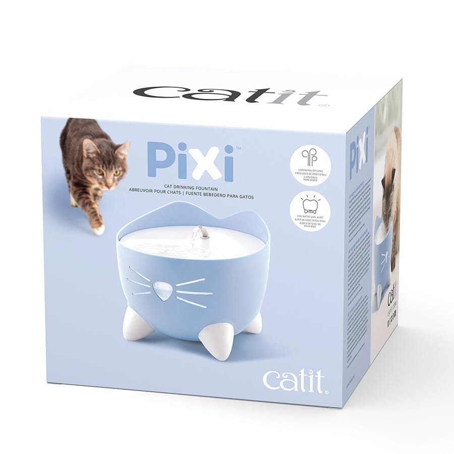 Catit - Filtered Cat Drinking Fountain - Blue, 2.5L - product gallery photograph 4