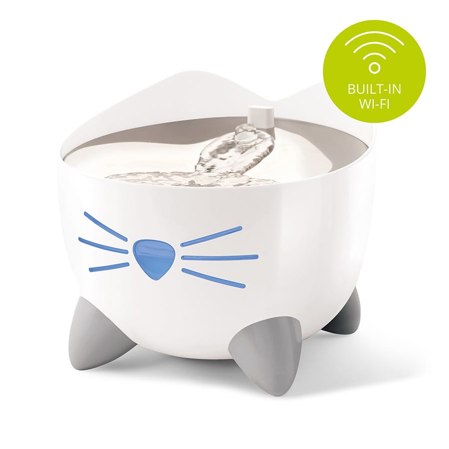 Catit - App-Controlled Cat Water Fountain - White - product gallery photograph 3