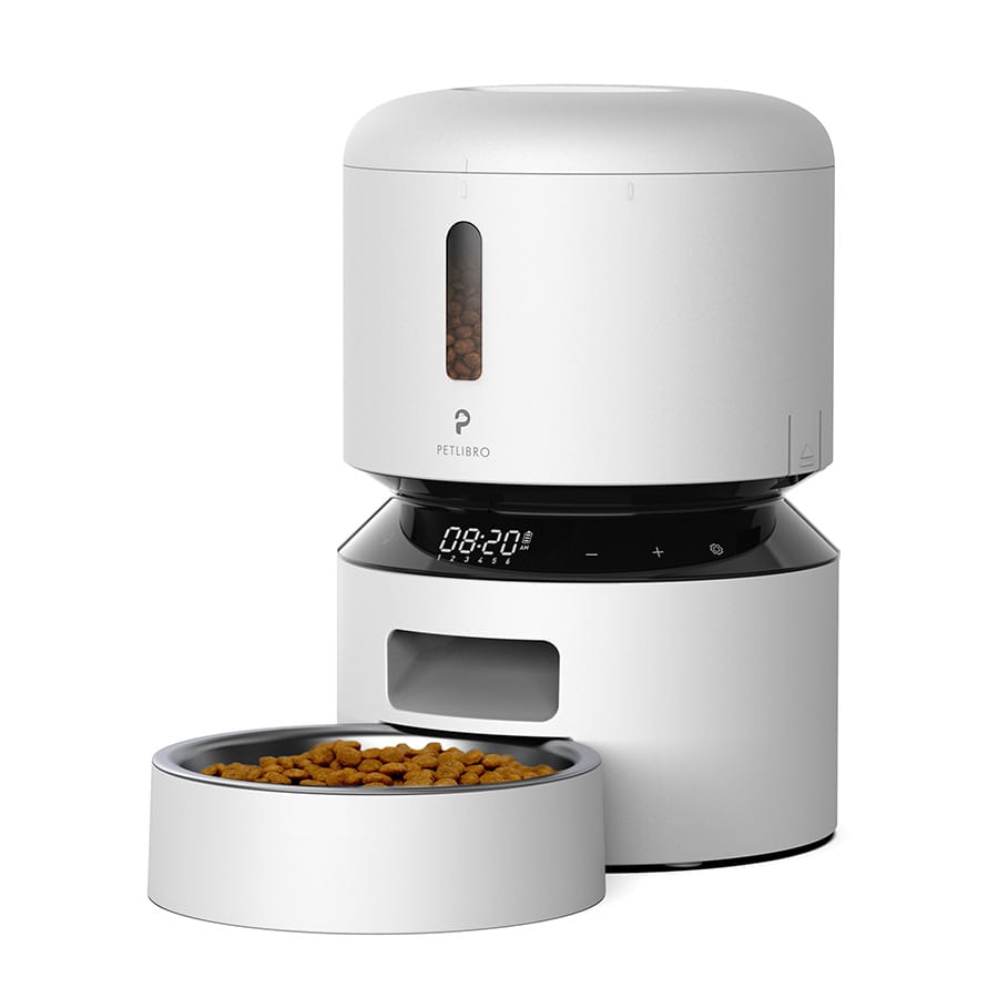 PetLibro - Programmable Automatic Cat Feeder - White, 3L - product gallery photograph 1