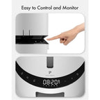 PetLibro - Programmable Automatic Cat Feeder - White, 3L - product gallery photograph 5