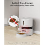PetLibro - Programmable Automatic Cat Feeder - White, 3L - product gallery photograph 9