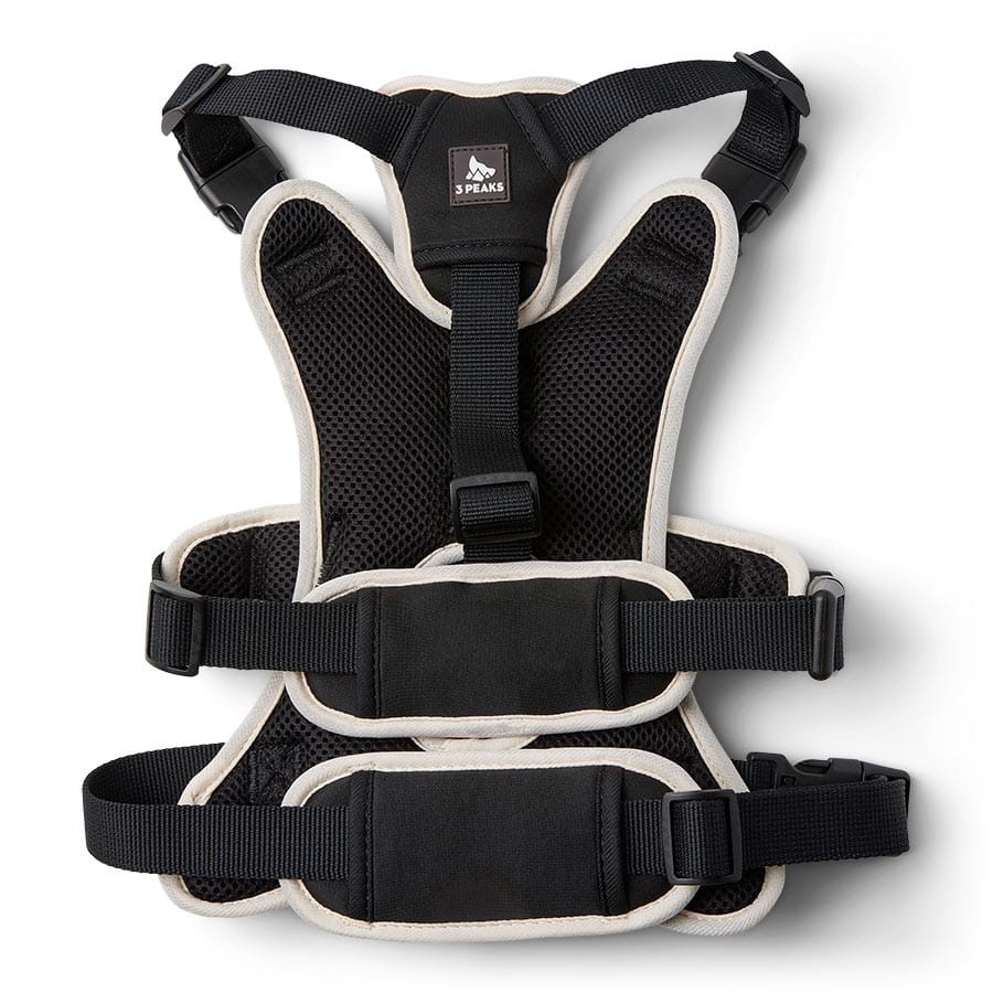 3 Peaks - Ultra-Fit Reflective Walking Harness - Black - product gallery photograph 4