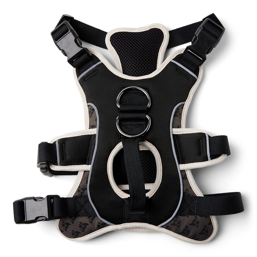 3 Peaks - Ultra-Fit Reflective Walking Harness - Black - product gallery photograph 5