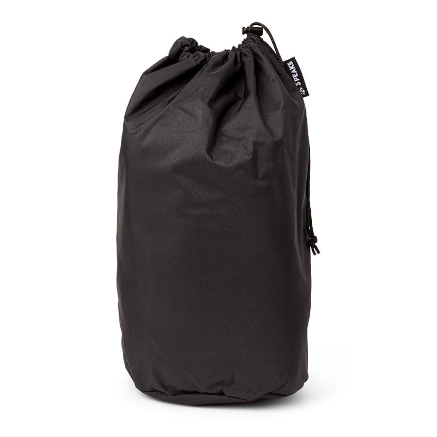 3 Peaks - Packable Round Travel Dog Bed - Black - product gallery photograph 2