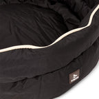 3 Peaks - Packable Round Travel Dog Bed - Black - product gallery photograph 5