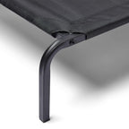 3 Peaks - Breathable Raised Dog Bed - Black - product gallery photograph 3