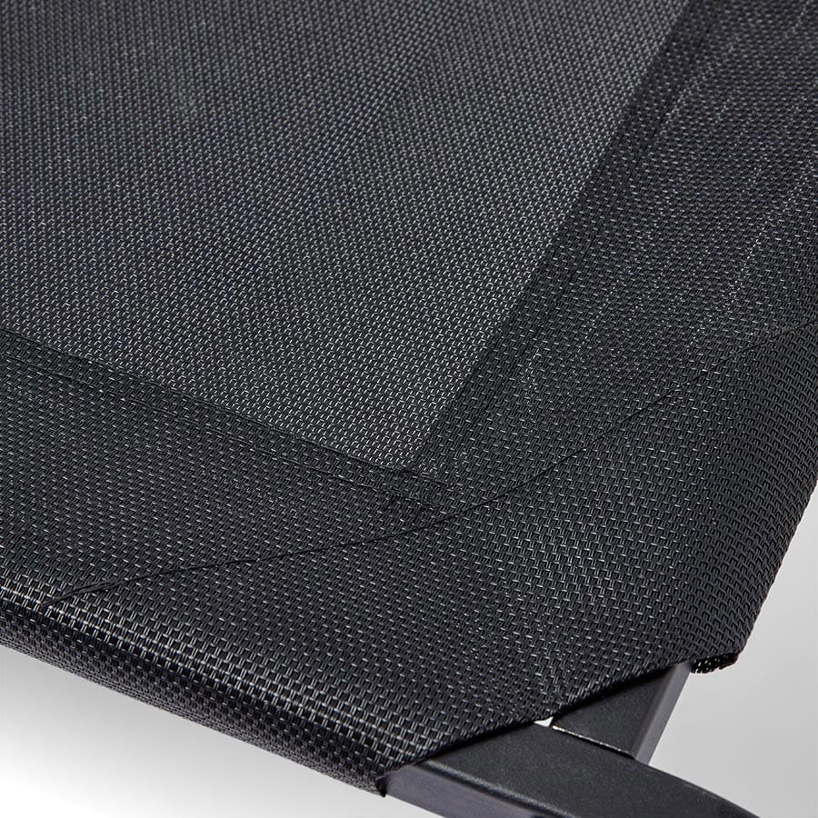 3 Peaks - Breathable Raised Dog Bed - Black - product gallery photograph 4
