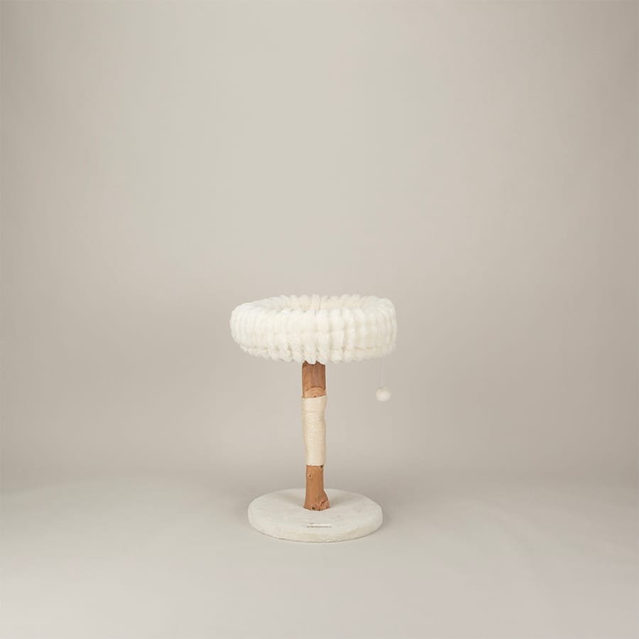 Scruffs - Natural Wood Cat Scratching Tree - Cream - product gallery photograph 4